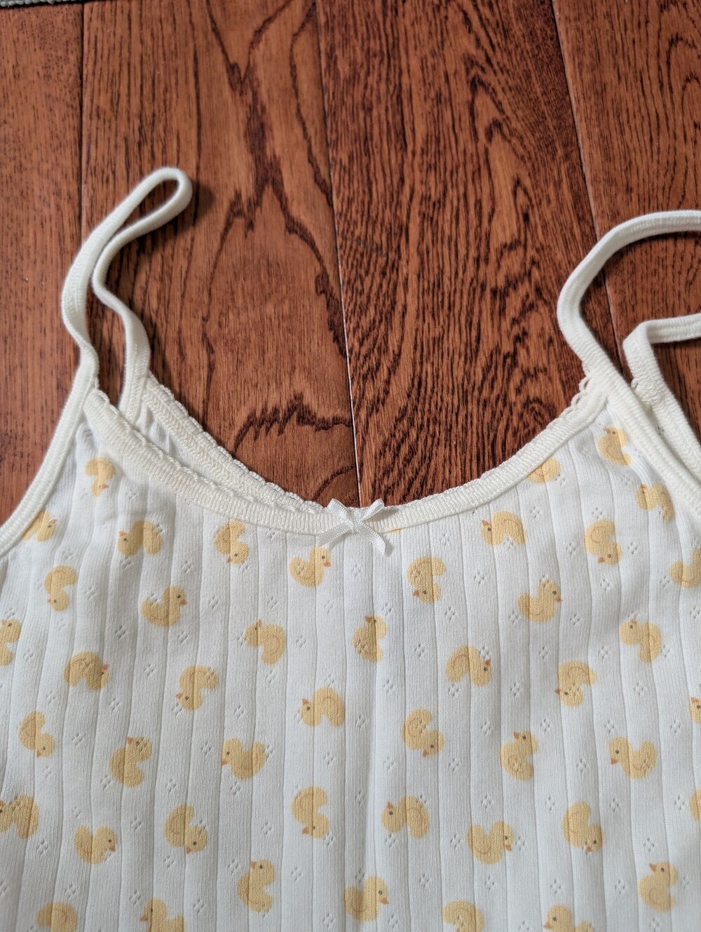 John Galt Ducky Rubber Duck Skylar Tank Top Cami Pacsun NWT OS Fits Most - Picture 3 of 7
